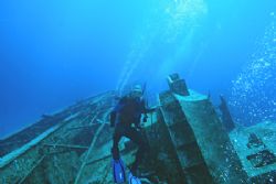 Cayman Brac, Russian Destroyer. by Lee Marple 